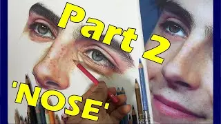 SPEED DRAWING Colored Pencil - Timothee Chalamet | BMD Portraits