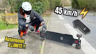 LE SKATE &Eacute;LECTRIQUE LE PLUS CONFORTABLE &Agrave; MOINS DE 800&euro; !! MAXFIND FF BELT