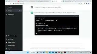 ChatGPT writing testcases of python robot framework