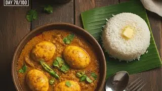 Egg curry with rice 🤤 