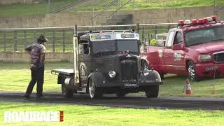 SMOKNRAT Burnout Sydney dragway - SEND IT!