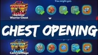 Chest opening! Carnival Mole-opoly ! Hustle Castle