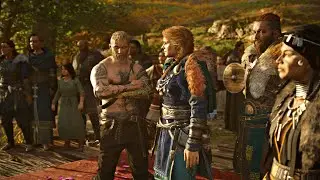 Assassin's Creed Valhalla - Wedding & Eivor Talks With Randvi Of Marriage + Romance