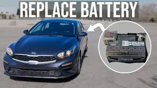 How to [EASILY] Replace the Battery - Kia Forte (2019-2024)