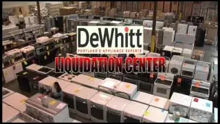 DeWhitt Appliance TV Spot - Liquidation Center