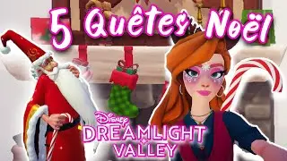 DISNEY DREAMLIGHT VALLEY TOUTES les QUÊTES SECRÈTES de NOËL #dreamlightvalley