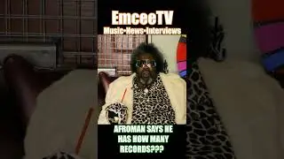 How Many Records Does Afroman Have?? #afroman #emceetv #interview