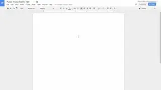 Inserting Headers and Footers with Google Docs