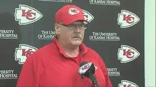 Kansas City Chiefs head coach Andy Reid on James Winchester and Oklahoma City airport shooting
