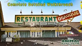 DinoLand USA Restaurantosaurus Complete Walkthrough 4K Disney's Animal Kingdom 2025 12 29