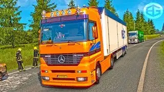 Mercedes Actros MP1 ETS2 1.35 (Euro Truck Simulator 2)