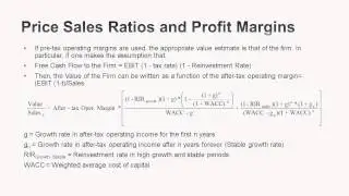 Session 18: Revenue Multiples