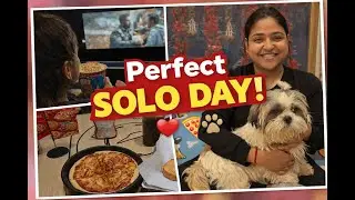 &ldquo;A Perfect Solo Day 💖 | Movie Date, Puppy Cuddles & Pizza Hut 🍕🐾&rdquo;