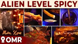 Neon Light-டில் Alien-களுடன் Dinner | Alien Stones Restaurant | Mummy Pasikudhu