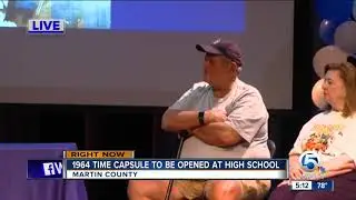Martin County High School 1964 time capsule opening