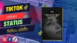 New TikTok & Facebook Viral Attitude Status Video Editing In Capcut || @techtoabdulla