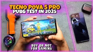 Tecno Pova 5 Pro PUBG Test 2025 | Price | Graphics | FPS | Heat & Lag | Battery | Electro Sam