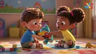 রঙিন খেলনা নিয়ে খোকনের মজা | Toys Rhymes for Kids | 3D Animation বাংলা ছড়া