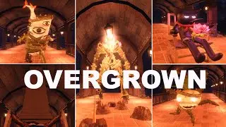 ROBLOX - NEW UPD - YOOBROXDD'S DOORS RP! How to get OVERGROWN BADGE MORPHS THE OUTDOORS!