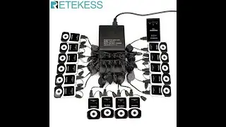 Retekess T130 Wireless Tour Guide System Audio Microphone For Church Translation System Factory Tour