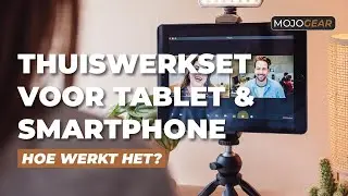 MOJOGEAR Thuiswerk-set voor tablet & smartphone 📱 | Hoe werkt het?