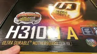 4k| Gigabyte H310M A 8th 9th Gen Intel Motherboard, Unboxing and review of features