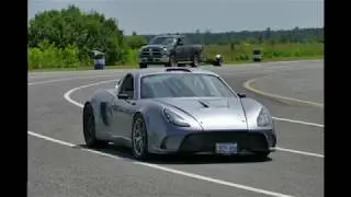 Tesla powered 818 9.3 second quarter mile