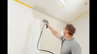 Краскораспылитель WAGNER ControlPro HEA в работе