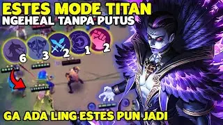 ESTES TITAN MODE NGEHEAL TANPAA PUTUS ! COMBO UPDATE TERBARU! MAGIC CHESS INDONESIA!! META TERBARU!