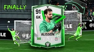 91 ALISSON'S REVIEW IN FC MOBILE || FC MOBILE GAMEPLAY ⚽