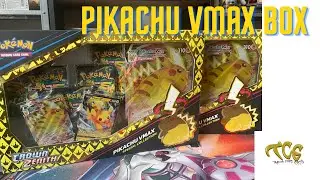 Pikachu Vmax! Special collection box opening!! From the crown zenith set.