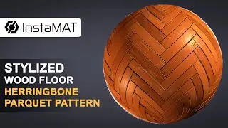 Stylized Herringbone Wood Floor - InstaMAT Time-Lapse | Element Graph