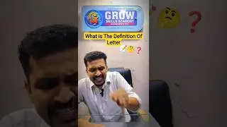 What is The Definition Of Letter ✍️🤨❓ @GSA-VINAYSIR⁩&nbsp;#english #speaking #education #shorts #viral