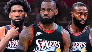 LeBron James Joins The Philadelphia 76ers!!!