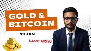 Gold & Bitcoin Live Trading 🔥 | XAUUSD & BTC Analysis | 19 Jan 2026 LIVE Now