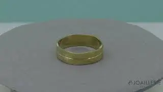 www.e-joaillerie.com - Alliance Angeli Di Bosca en or jaune carats 6,5 mm