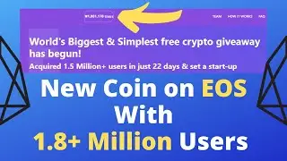 Ecoin Airdrop on EOS - 1.8+ Million Users