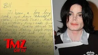 Michael Jackson Letter Thanking Security for 'Being a Father' Hits Auction | TMZ TV