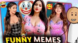 Funny memes & dark memes instagram viral funny 🤣 memes  reaction video SK bhia fun