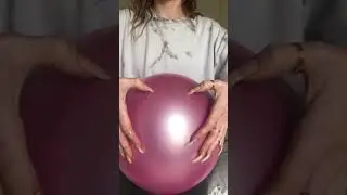 Pop Birthday Balloons With Me - Long Natural Nails - Tapping - Bursting - Claws
