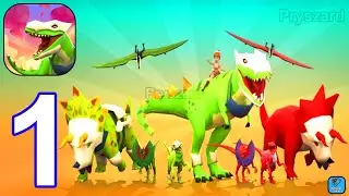 Dino Island: Collect & Fight - Gameplay Walkthrough Part 1 Dino Army Commander (Android, iOS)