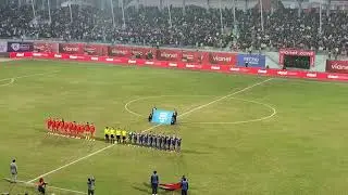 Nepal national anthem | women's football match | Nepal vs Lebanon
