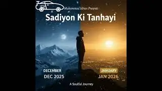 Sadiyon Ki Tanhayi - Muhammad Idrees | Official Soulful Track | January 2026 Special