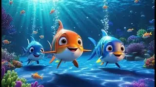 Tuna Tails Go Thrash Thrash Thrash | English Nursery Rhyme | Kids Songs | Baby Music