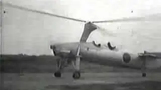 Japanese Autogyro Autogiro WWII footage KD-1a Kayaba KA-2 KA