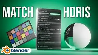 Я создал аддон для Blender, который подбирает HDRI-изображения для визуальных эффектов.