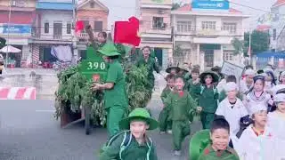 Hoạt động trải nghiệm - chào mừng 81 năm ngày thành lập QĐND Việt Nam 