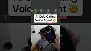 AI Cold Calling Voice Agent 🤯 #ai #aivoice #aiautomation #retellai #n8n