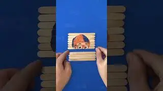 🇷🇺 Мозаика из Палочек: Мгновенный Взрыв! 💥🧩 | Супер DIY!#kids#shorts