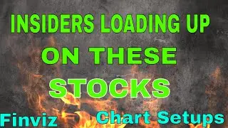 How To Spot & Scan For Insider Buying / Technical Levers for Entry/Exit Using Finviz